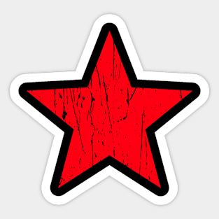 GRUNGE STAR Sticker